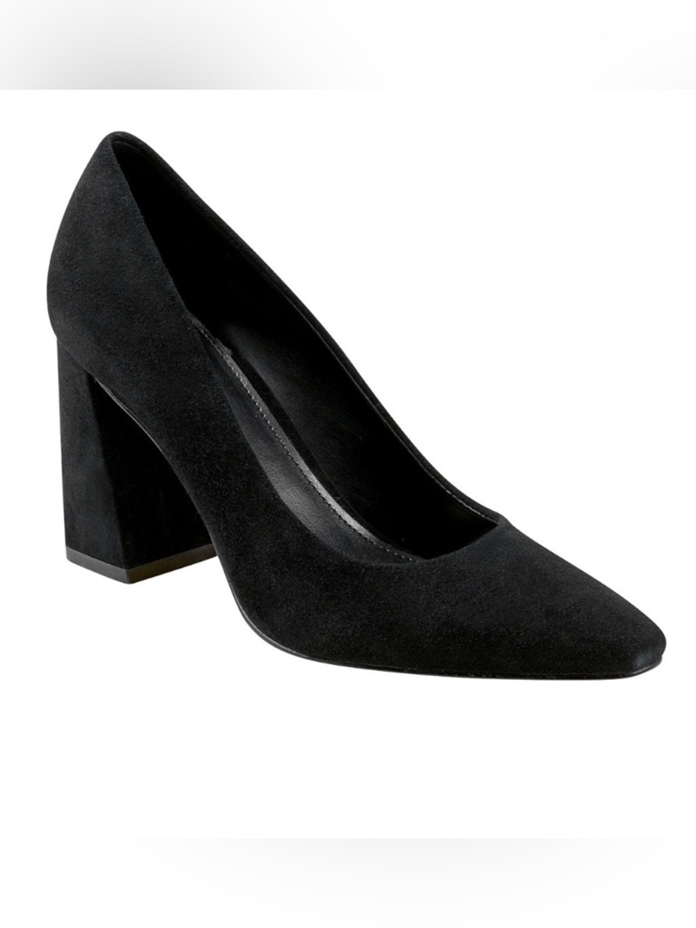 Marc Fisher LTD Women's Yalina Slip-On Block Heel Dress Pumps Size 8 M Black